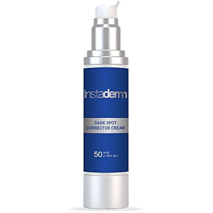 Instaderm ANTI AGING DARK SPOT CORRECTOR CREAM- NATURALLY FADES DARK SPOTS, SUN SPOTS, AGE SPOTS, ACNE BLEMISH SCARS, BROWN SPOTS & FRECKLES FOR BRIGHTER LIGHTER HYDRATED LOOKING SKIN. - Image 1